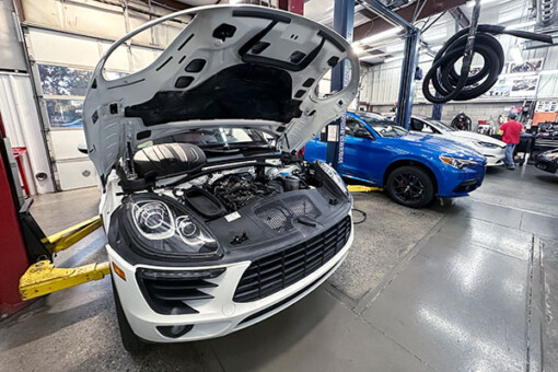 Porsche 911, Boxster, Cayman, Cayenne, Panamera and Porsche Macan repair and maintenances services by mechanics at Carmine's Import Service near kernersville, NC.