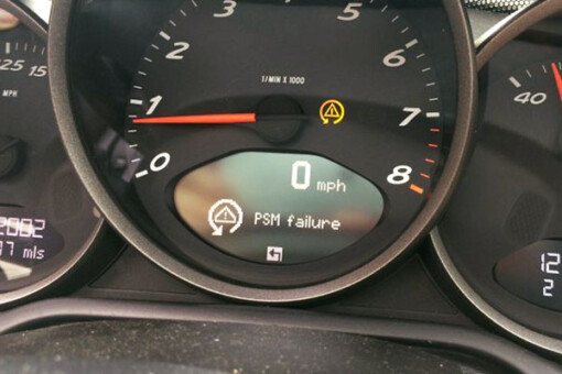 Porsche PSM Failure Dashboard Messages Explained