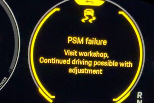 Porsche PSM Failure Dashboard Messages Explained